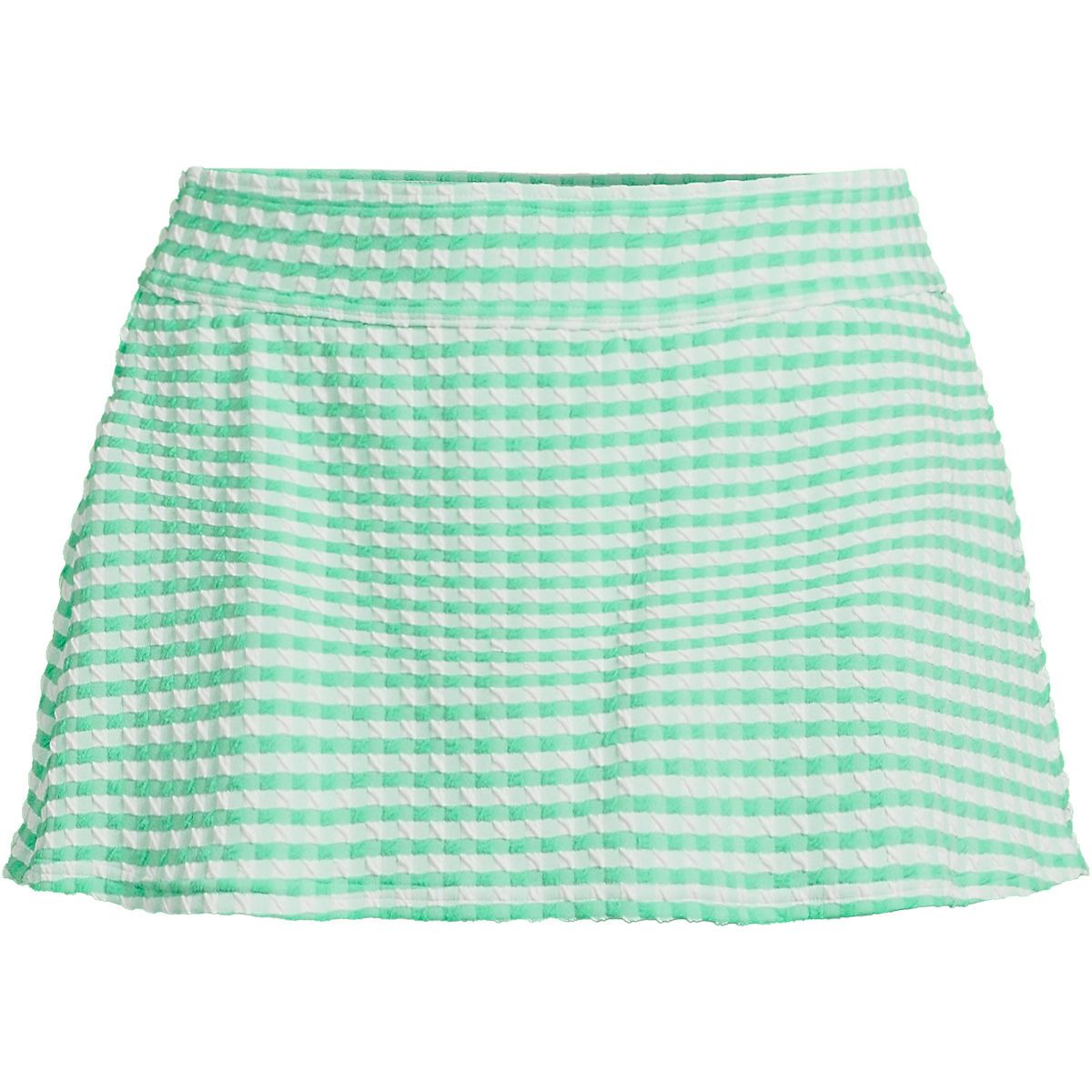 Women's Gingham Mini Swim Skirt Swim Bottoms | Lands' End (US)