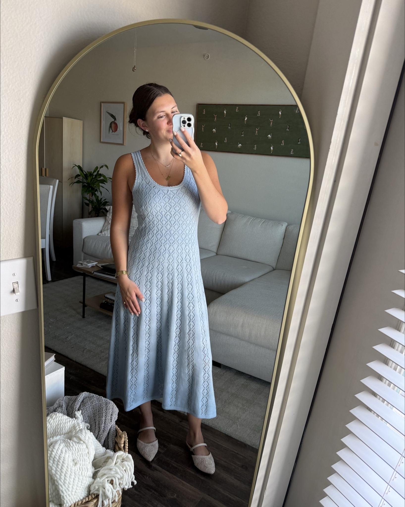 new gap blue dress 💙

#LTKSeasonal #LTKWorkwear #LTKootd