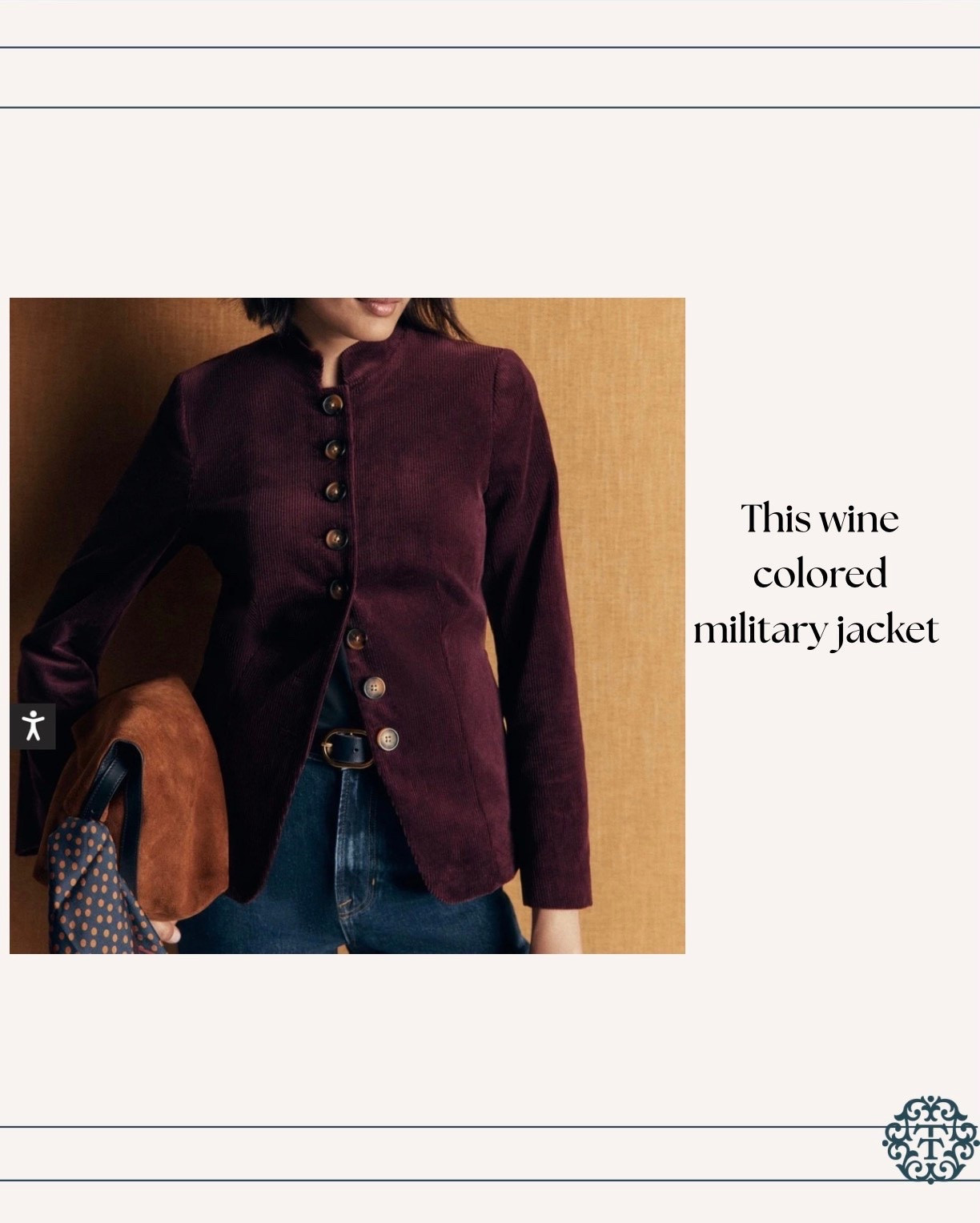 Beautiful jacket for the season. s

#LTKOver40 #LTKMidsize #LTKdayinmylife