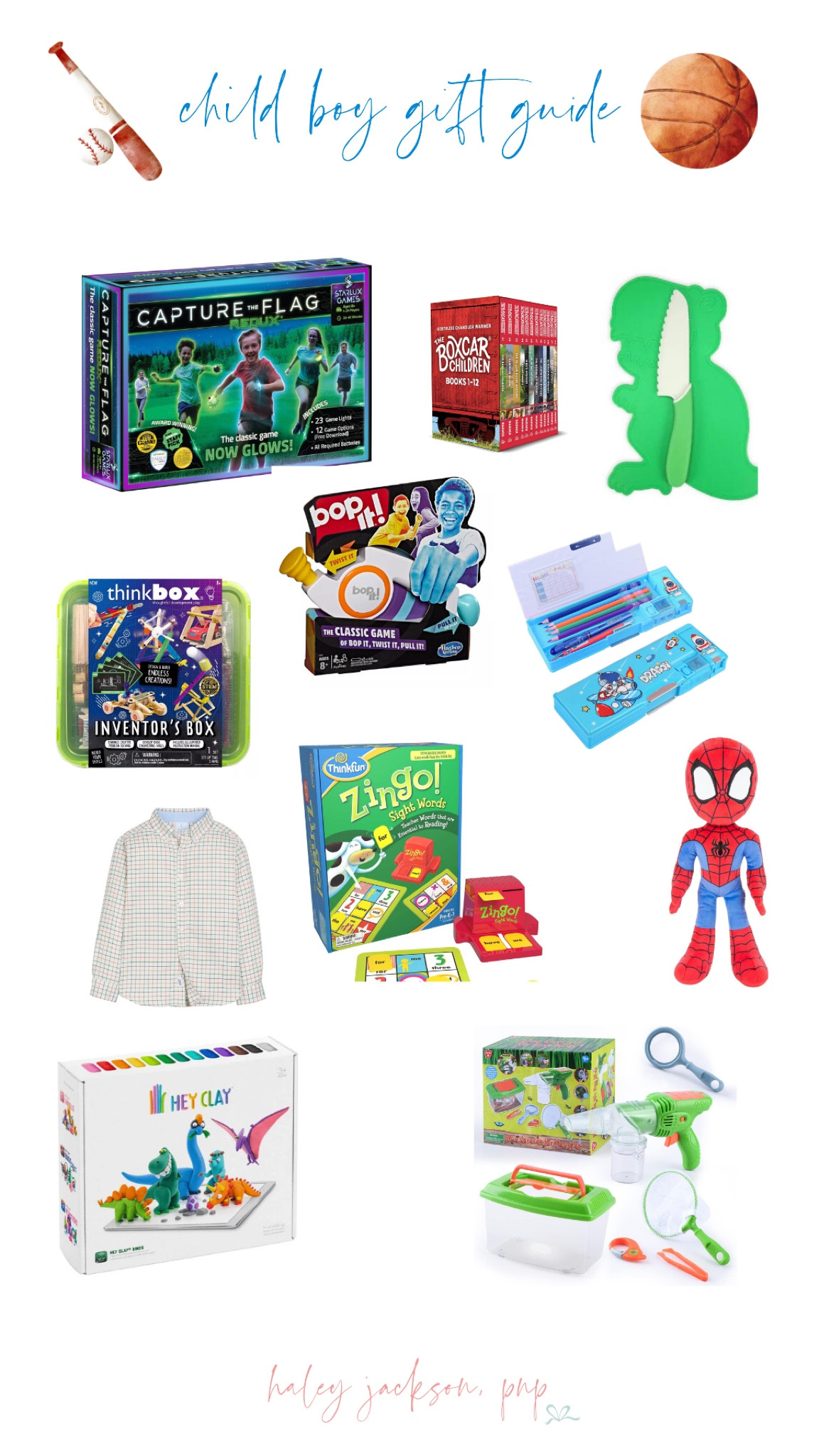 Little boy (ages 4-10) gift guide 

#LTKGiftGuide #LTKKids #LTKFamily