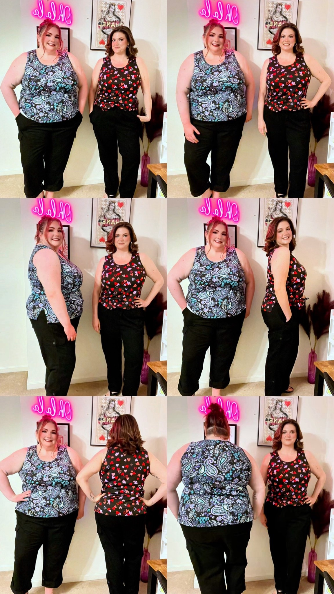 Woman Within Try On!

Printed Tank Top in Black Paisley (22/24) & Black Tossed Hearts (14/16)

Convertible Length Cargo Pant/Capri in Black (22/24 & 16)

#LTKSeasonal #LTKPlusSize #LTKSaleAlert