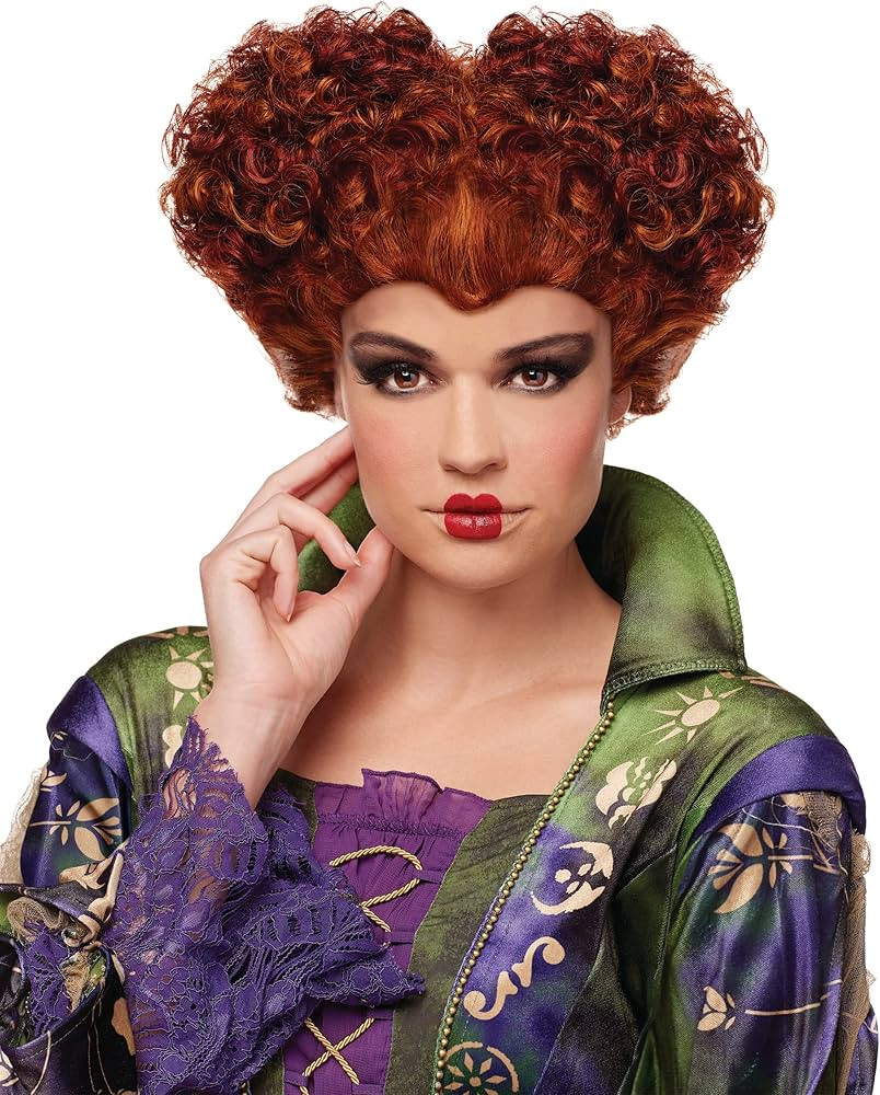 Spirit Halloween Hocus Pocus Adult Winifred Sanderson Deluxe Wig | Officially Licensed | Hocus Po... | Amazon (US)