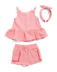 Toddler Girls 2pc Gingham Tank Top And Shorts Set | Easter Gifts | Marshalls | Marshalls