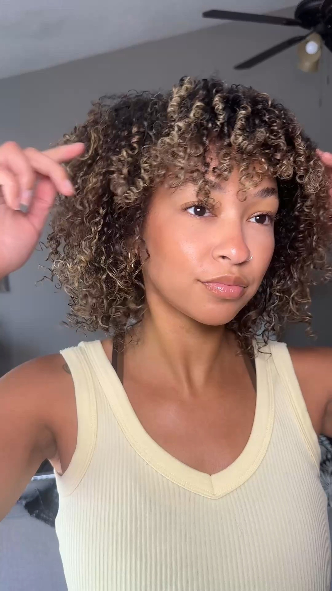 10 minute soft glam, glowy and no foundation look✨