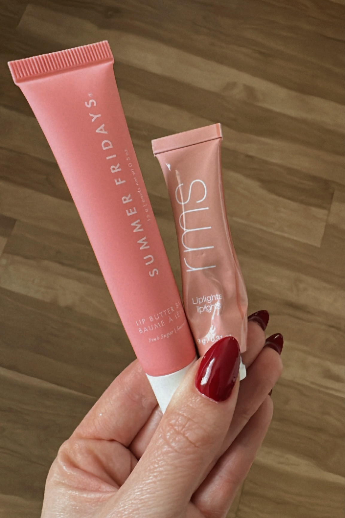The prettiest pink lip combo. Rms beauty summer Fridays lip gloss lip balm 

#LTKbeauty #LTKunder50