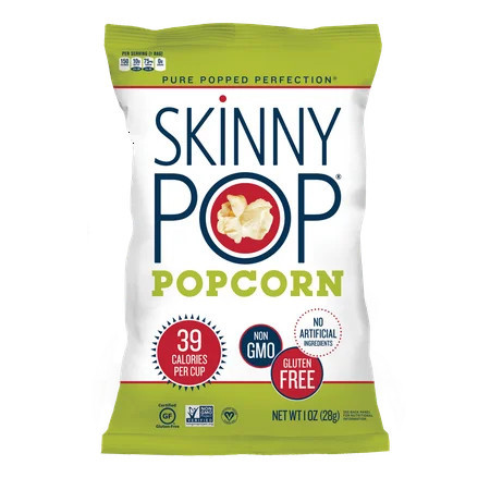 SkinnyPop Popcorn, Original, Naturally Gluten Free, Non-GMO, 1 oz | Walmart (US)