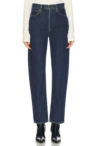 90's Pinch Waist High Rise Straight | FWRD 