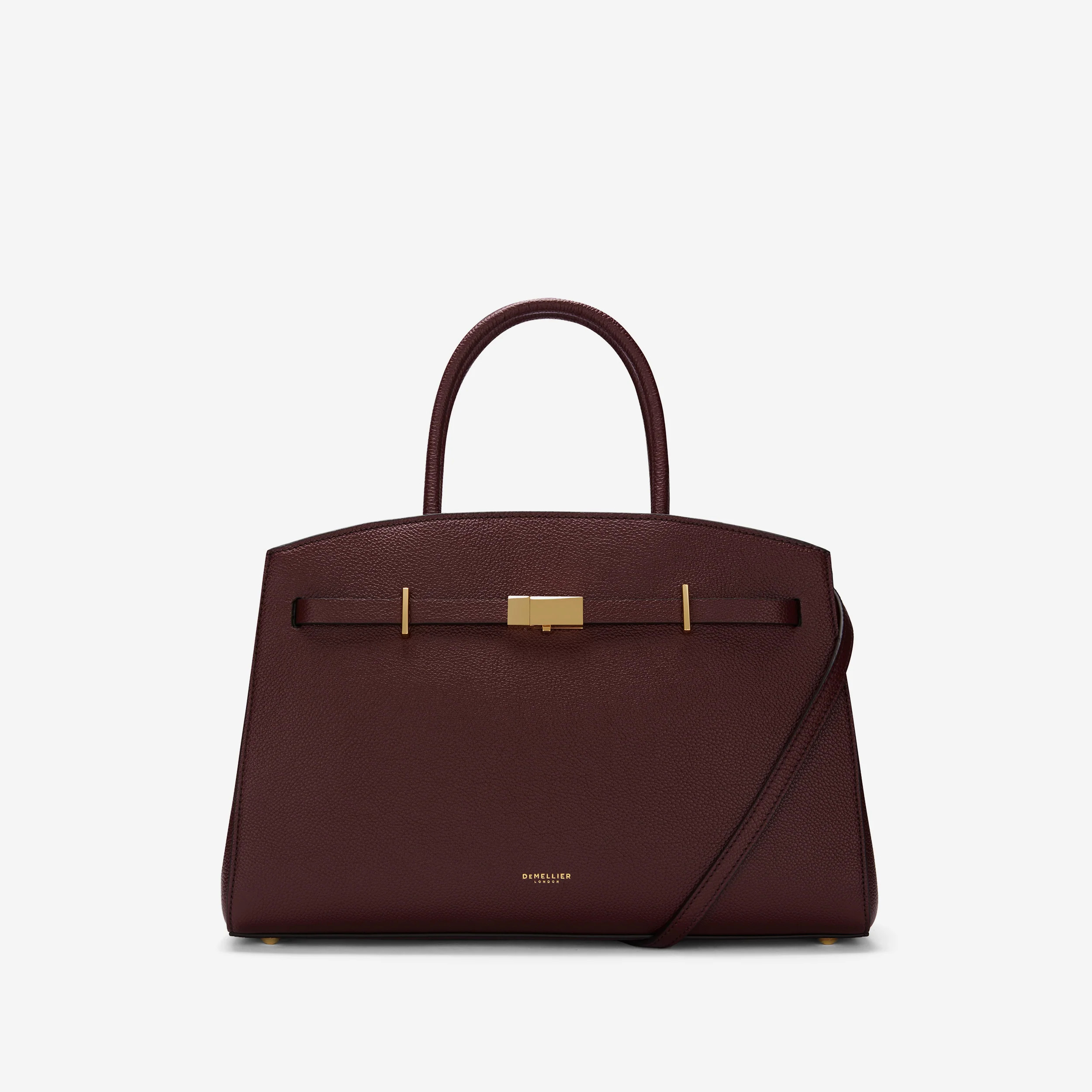 The Midi Hudson | Burgundy Small Grain | DeMellier | DeMellier