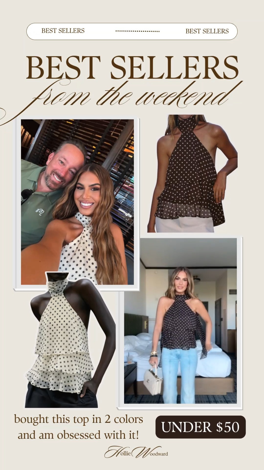 the CUTEST tops for summer and fall! wearing a small 

 