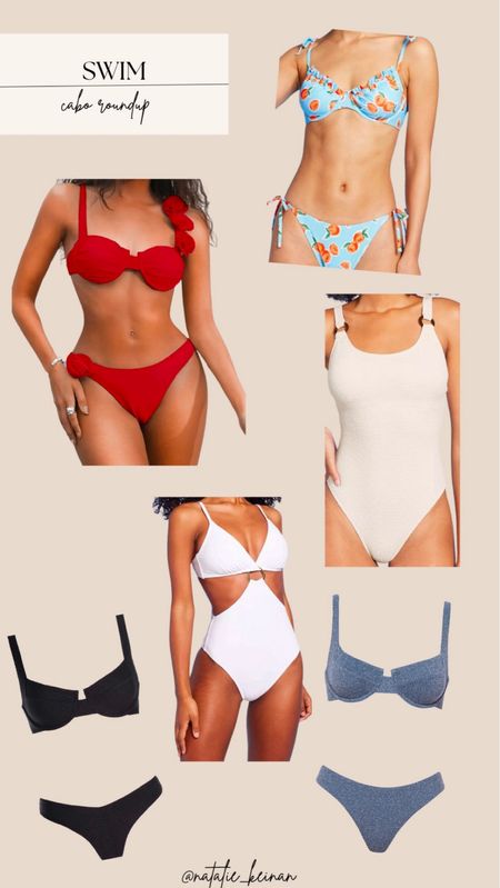 Swimsuits I wore on our Cabo trip!



#LTKstyletip #LTKswim #LTKtravel