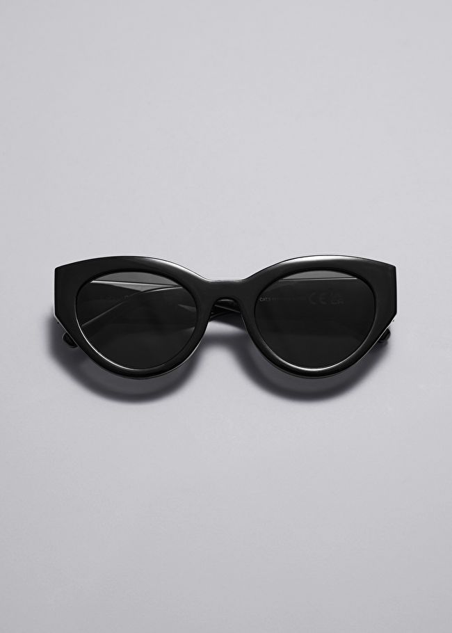 Lunettes de soleil yeux de chat - Noir - Sunglasses - & Other Stories FR | & Other Stories (DE + FR)