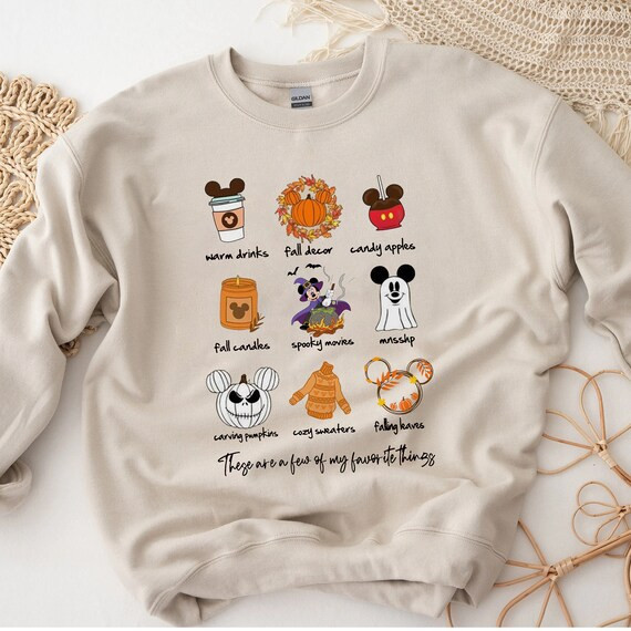 Few of Favorite Things Disney Shirt Disney Mickey Fall Shirt - Etsy | Etsy (US)