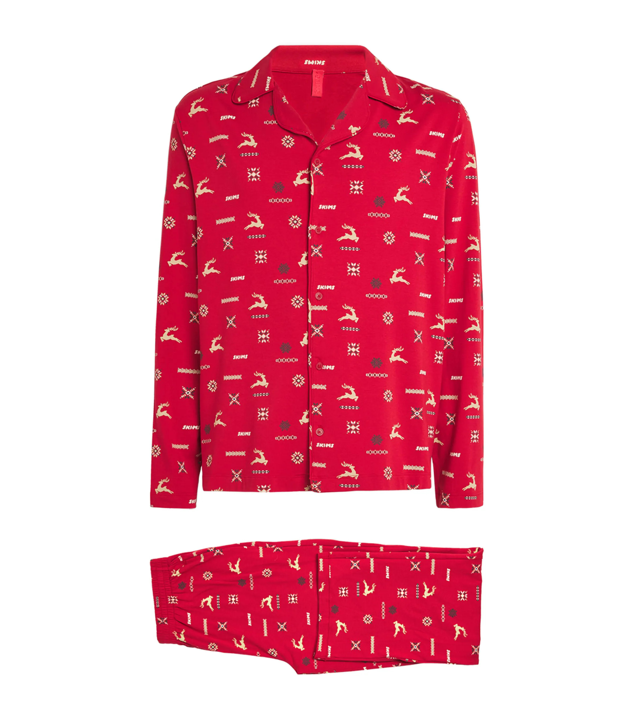 Skims Jersey Sleep Pyjama Set | Harrods (US)