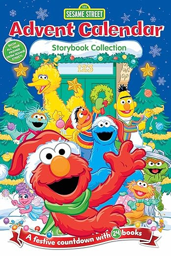 Sesame Street: Advent Calendar Storybook Collection      Hardcover – Advent Calendar, October 4... | Amazon (US)