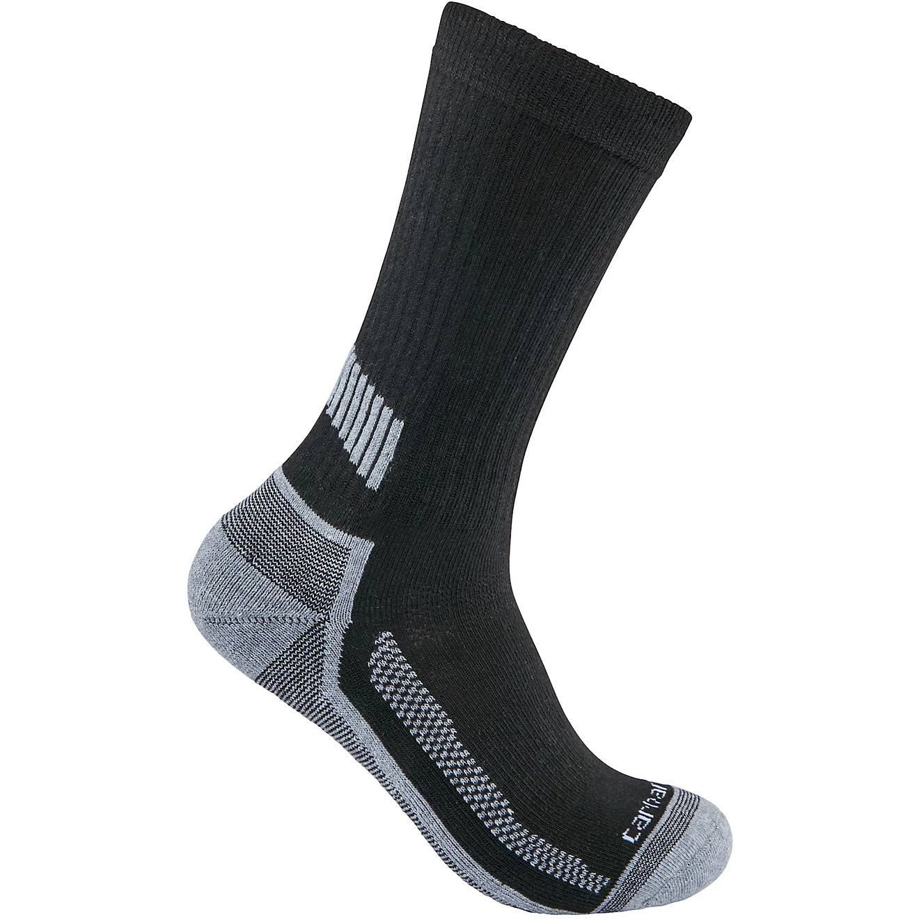 Carhartt Men's Force Midweight Crew Socks 3-Pack | Academy | Academy Sports + Outdoors