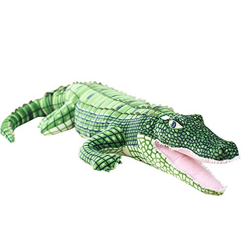 MMTTAO Alligator Plush Toy Realistic Crocodile Stuffed Animal 39 Inch Jumbo Animal Stuffed Soft Plushies Cute Dolls Collection Huggable Throw Pillow Cushion Gift for Kids Children Boys Girls, 39Inches | Amazon (US)