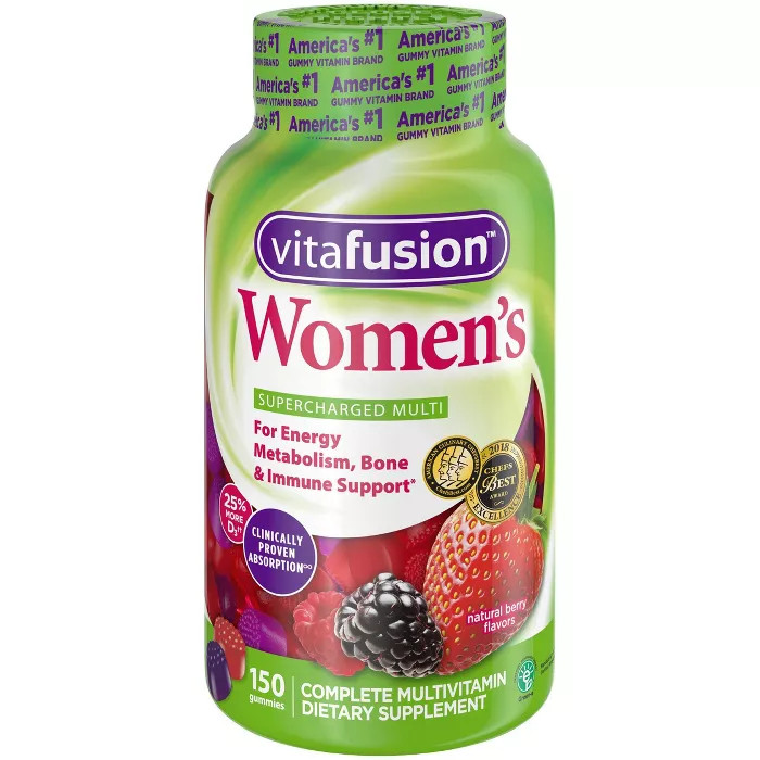 Vitafusion Women's Multivitamin Gummies - Berry - 150ct | Target