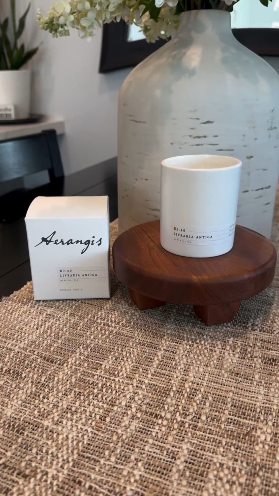 Use code LOVE20 for 20% off site wide. 

Luxury home vibes unlocked! I cannot stop lighting this No. 40 candle from Aeragis — it instantly makes my space feel like a chic boutique hotel. The scent is warm, elevated, and perfectly balanced (aka noticeable but never overpowering). It’s one of those fragrances guests always ask about the second they walk in.

And can we talk about the aesthetic?! The packaging is sleek, minimal, and decor-worthy, so it actually adds to your space instead of cluttering it. I’ve been using it during work days, cozy nights, self-care routines, and honestly anytime I want my home to feel a little extra luxurious.

If you love small upgrades that make your home feel expensive, cozy, and put-together… this candle is it. Trust me — once you light it, you’ll get the hype.

luxury candle • aesthetic candle • home fragrance • cozy home scent • boutique hotel scent • minimal decor candle • neutral home decor • relaxing candle • high end candle • signature home scent • warm scented candle • decor worthy candle • elegant home accessories • giftable candle • relaxing home atmosphere

#aerangisny #aerangiscandle #luxurycandle #homedecorideas #luxuryhome #cozyhomevibes #candlelover #homescent #ambientlighting #homeaesthetic #neutraldecor #interiorinspo #cozycorners #homestyle #decorfinds #homeupgrade #selfcarevibes #thatcozyfeeling #minimalhome #homeinspo #dailydecor 

#LTKHome #LTKdayinmylife #LTKmorningroutine