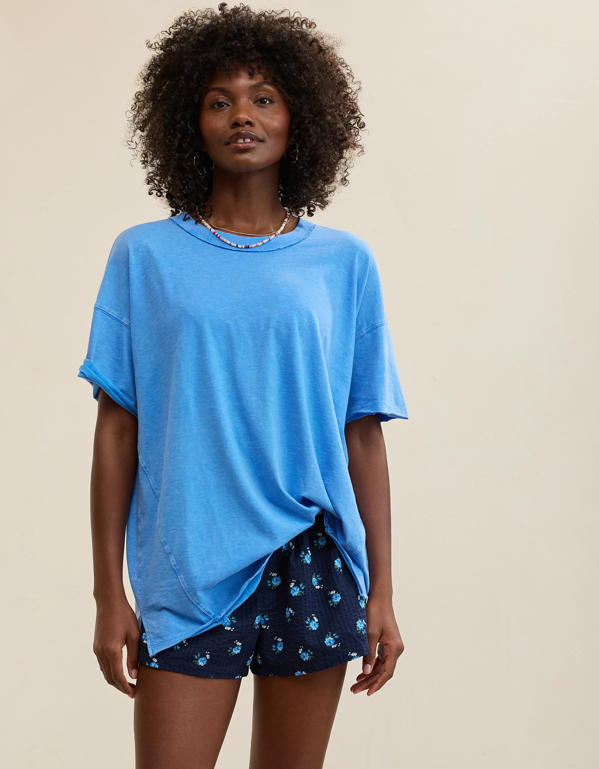 Aerie Oversized Crew Boyfriend T-Shirt | Aerie