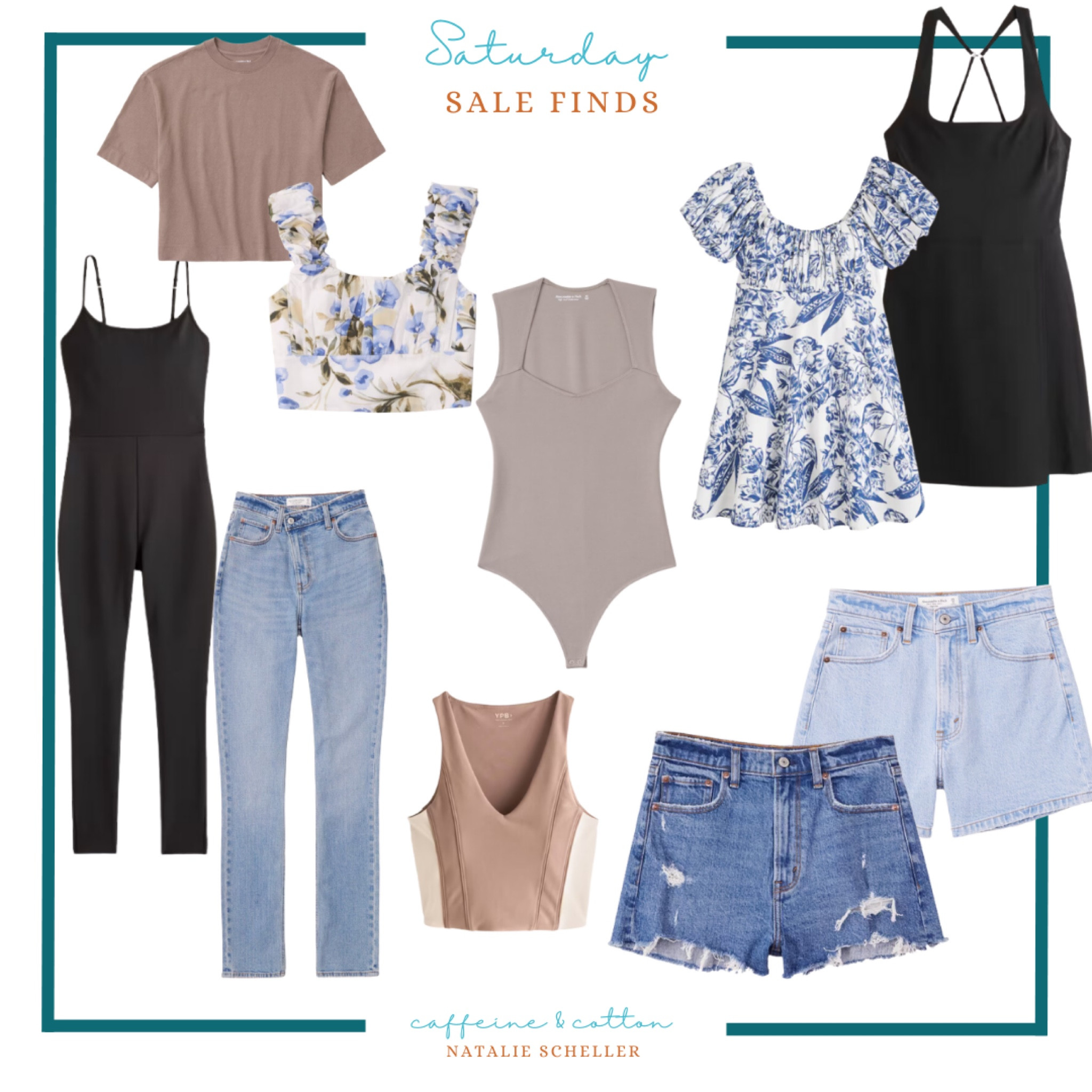 On sale at Abercrombie. Denim shorts. Jumpsuit. Traveler dress. Tennis dress. Athleisure. 

#LTKSeasonal #LTKunder100 #LTKsalealert