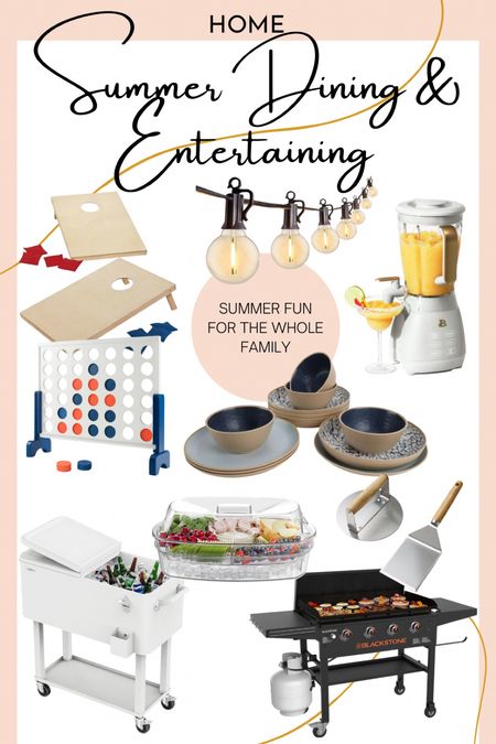 Get the whole family together for some outdoor grilling and entertaining! Perfect for Memorial Day weekend, a backyard BBQ, July 4th and more!

#LTKHome #LTKSeasonal #LTKFamily