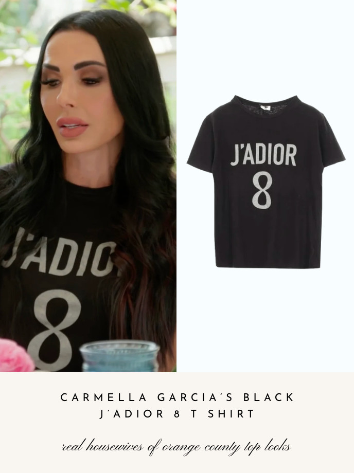 Carmella Garcia's J'Adior 8 Tee 

 