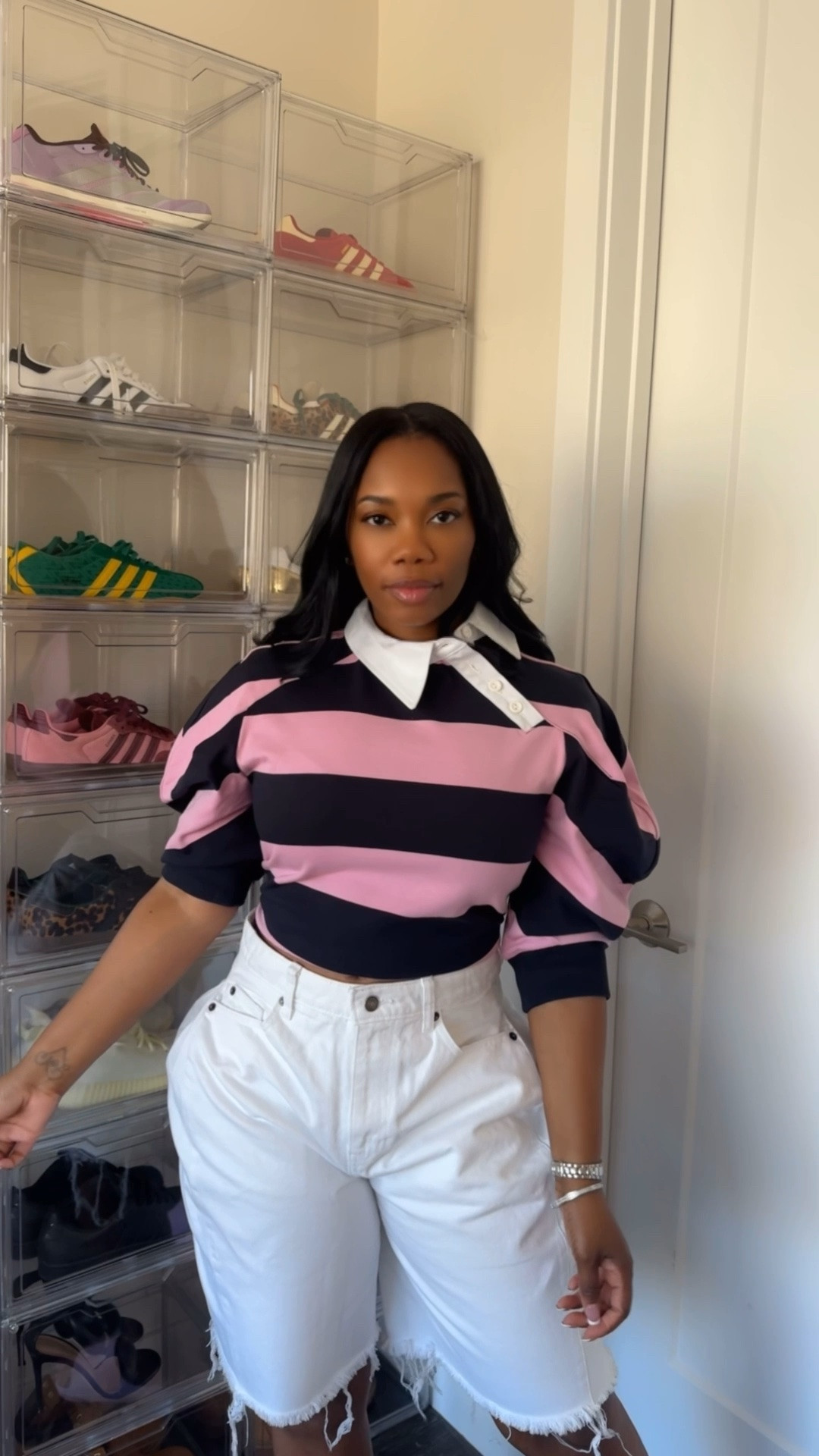 The best summer outfit! 🙌🏾
Wearing a size XS in the top and a size 6 in the shorts. Both have an oversized fit. 

 #outfitinspo #ltkstyle

#LTKootd