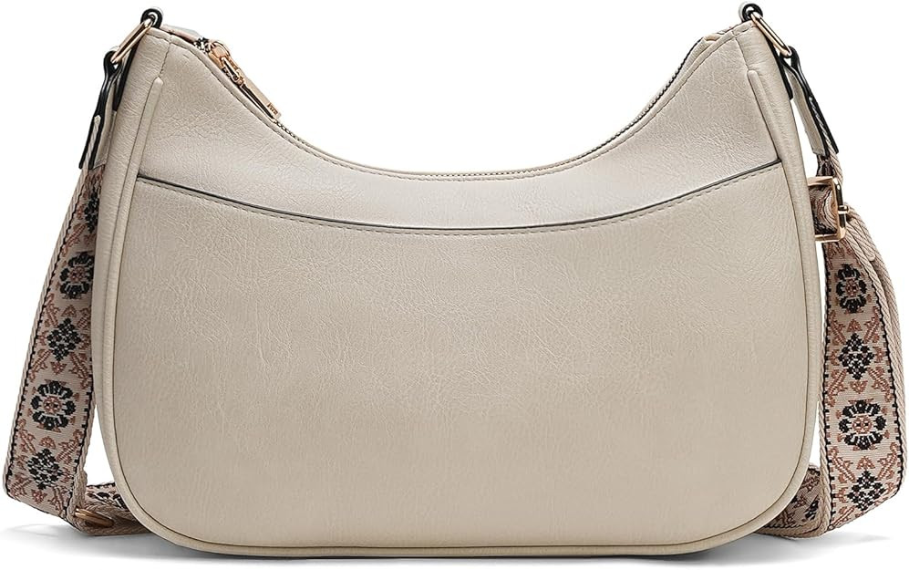 Trendy Crossbody Purse for Women - Vegan Leather Shoulder Bag with Adjustable Strap Fall Purse Ca... | Amazon (US)