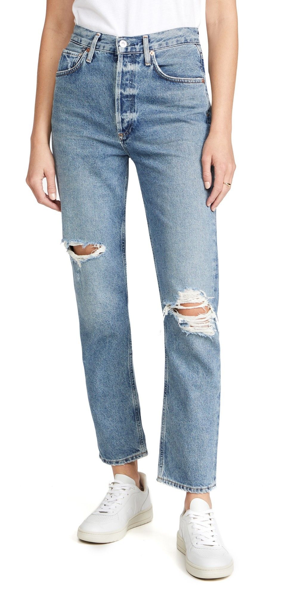 Sabine High Rise Straight Jeans | Shopbop