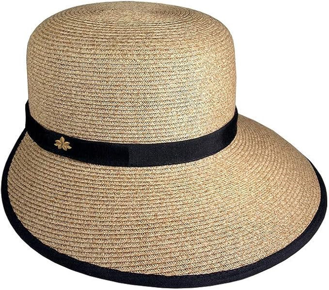 Sun Hat for Women – Cappelli Straworld – Natural Toyo Straw Facesaver | Amazon (US)