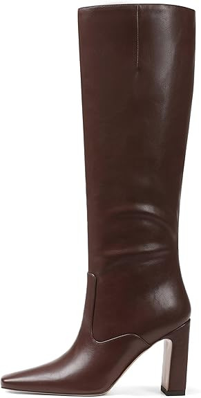 Lovee Cosee Women's Knee High Boots 2025 Chunky Block Heel Square Toe with Side Zipper Fall Winte... | Amazon (US)