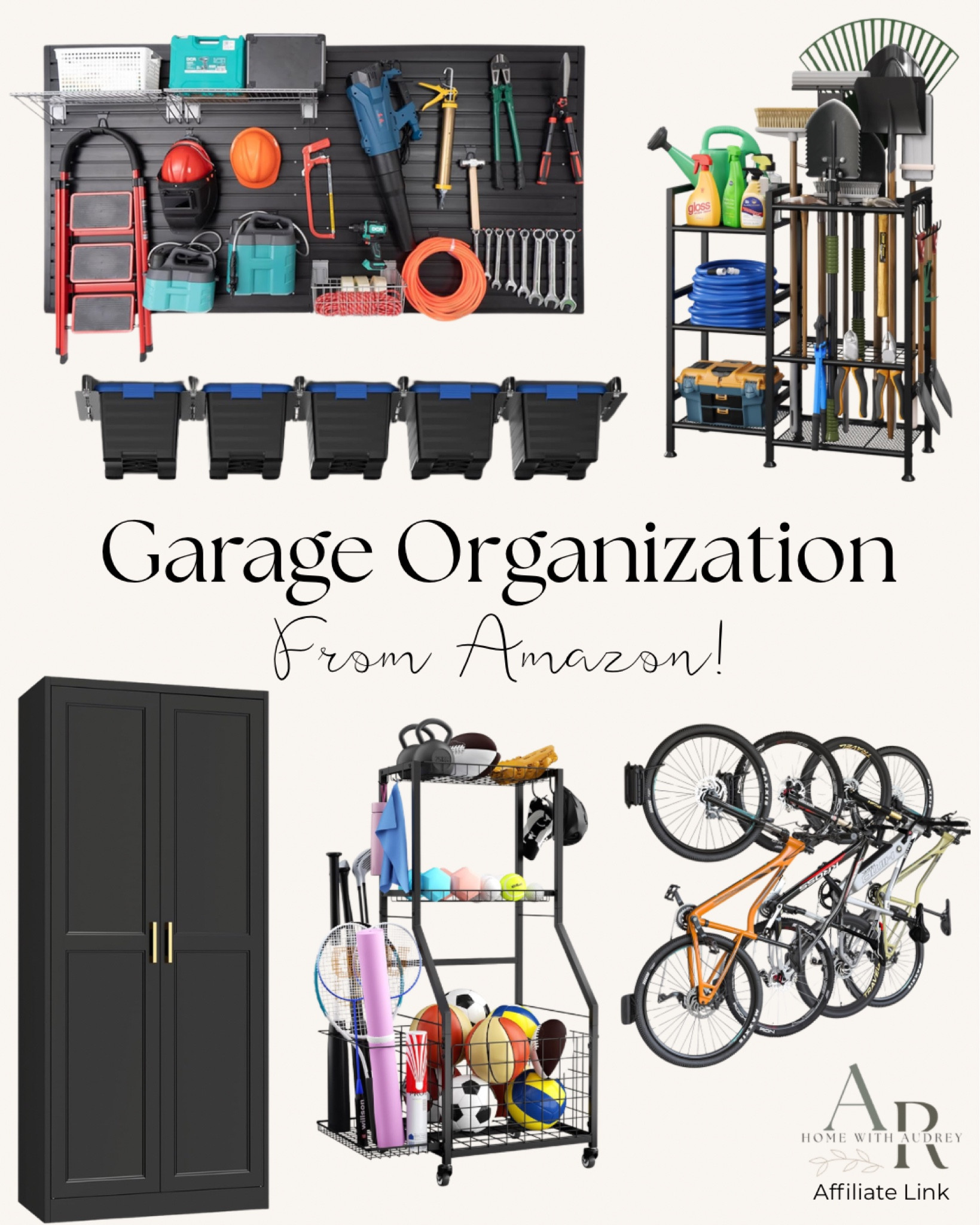 Get your garage in order with these amazing finds! Perfect for keeping everything in its place. #garageorganization #Amazonfinds

#LTKSeasonal #LTKHome
