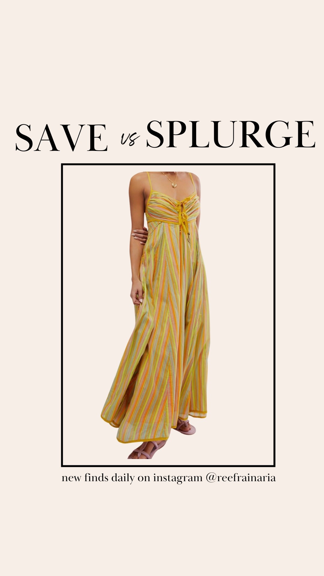 Save vs splurge spring and summer basics you can find daily look for less amazon finds on my instagram @reefrainaria 

#LTKStyleTip #LTKFindsUnder50 #LTKSeasonal