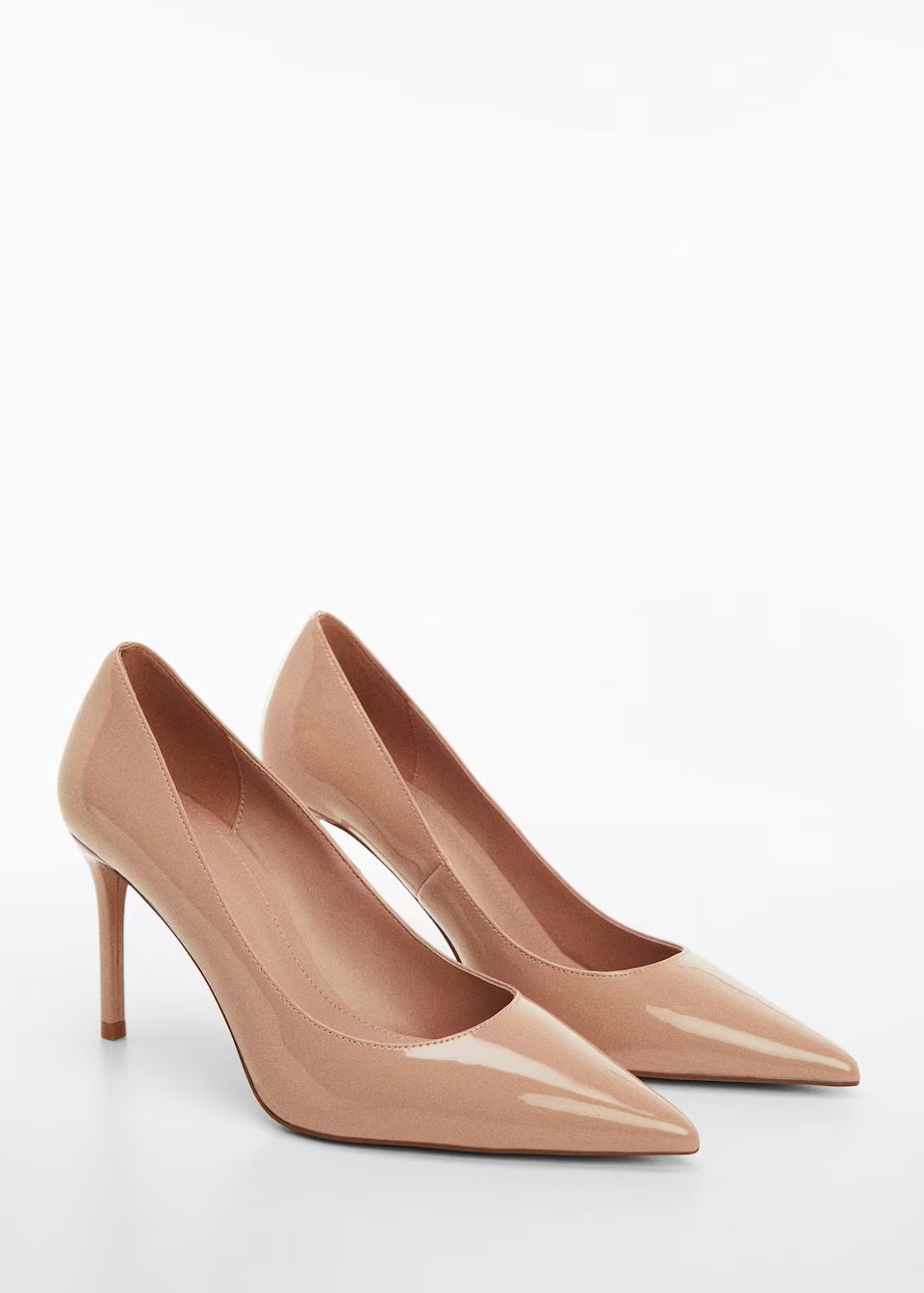 Pointed toe heel shoes -  Women | Mango United Kingdom | MANGO (UK)