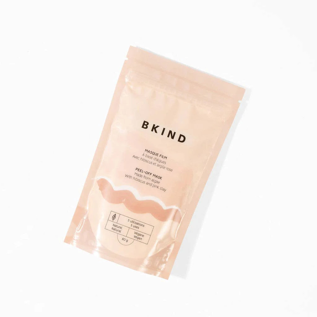 Bkind Algae Peel-off Mask - Hibiscus & Pink Clay | Casual Chic Boutique