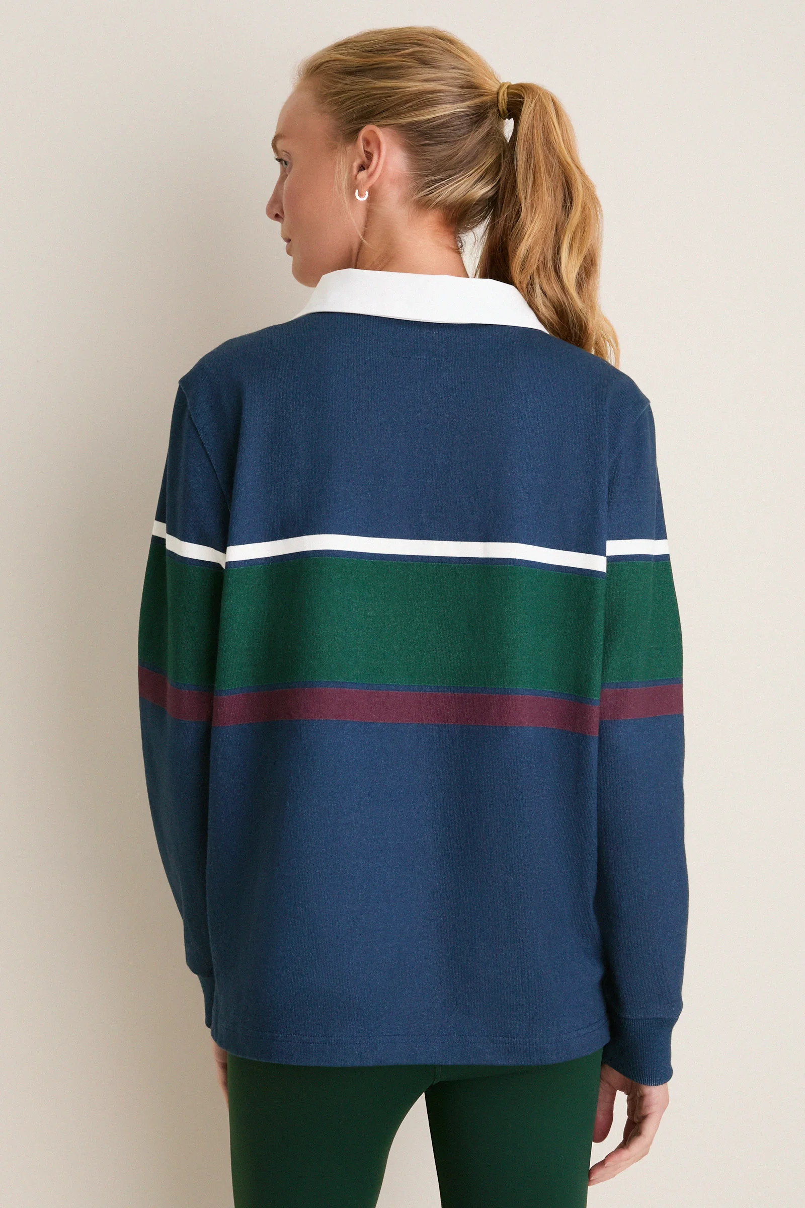 Navy Stripe Vaughn Rugby | Tuckernuck (US)