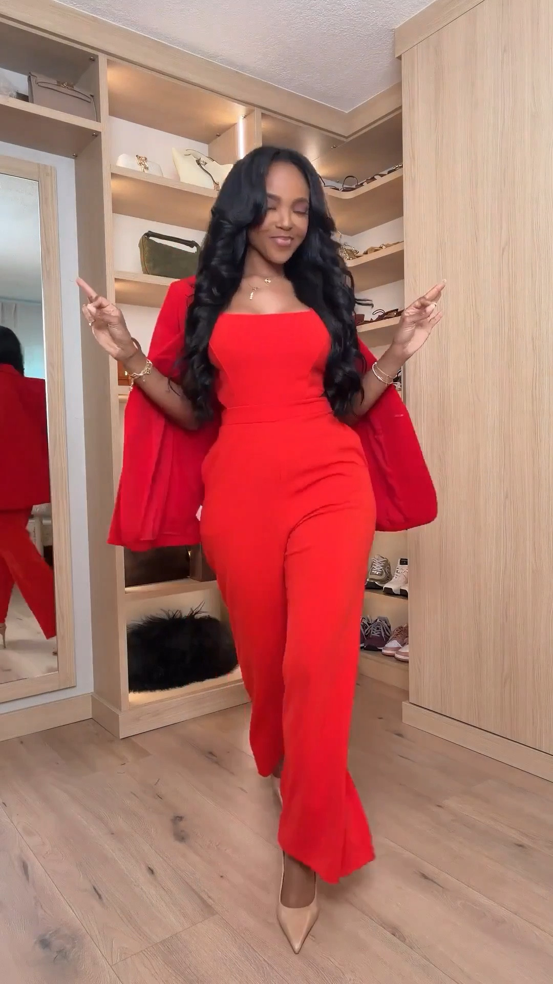 Scroll to shop! A bold red moment made for date night, workwear, or a special event.  @Express 

#LTKWorkwear #LTKPetite #LTKootd