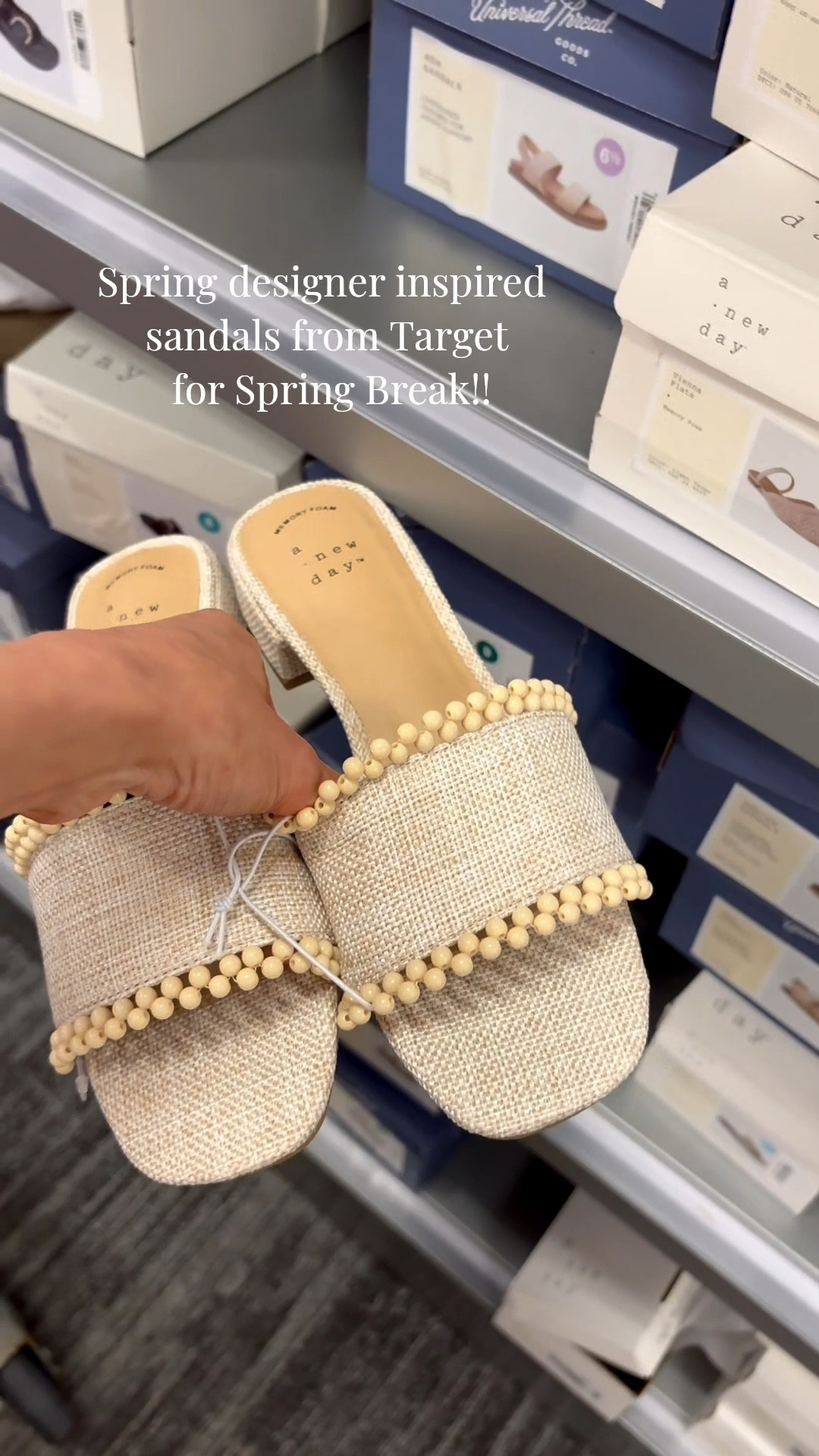 Designer sandal look for less! These Target sandals look so similar to luxury styles but are under $40. The neutral colors go with everything for spring and summer and they’re actually comfortable for everyday wear. If you’ve been wanting the designer vibe without the designer price, these are so good. Linking these and my other favorite Target sandals that give expensive energy for way less!! Perfect for spring break and resort wear outfits! 

#LTKSaleAlert #LTKTravel #LTKSpringSale