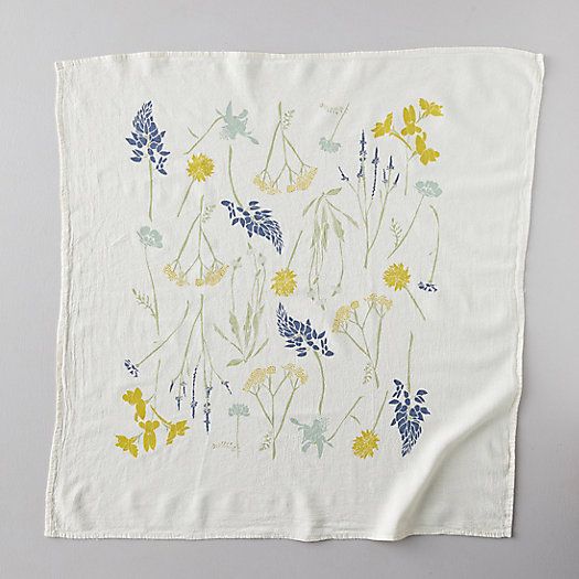 Northern Regional Wild Flower Tea Towel | Terrain