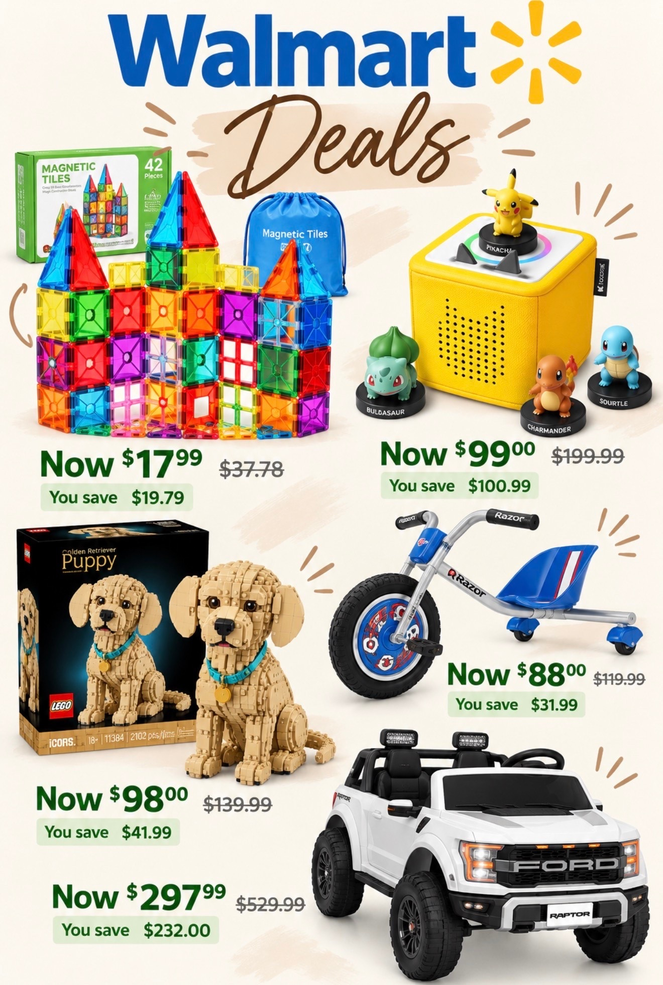 Walmart deals… toys