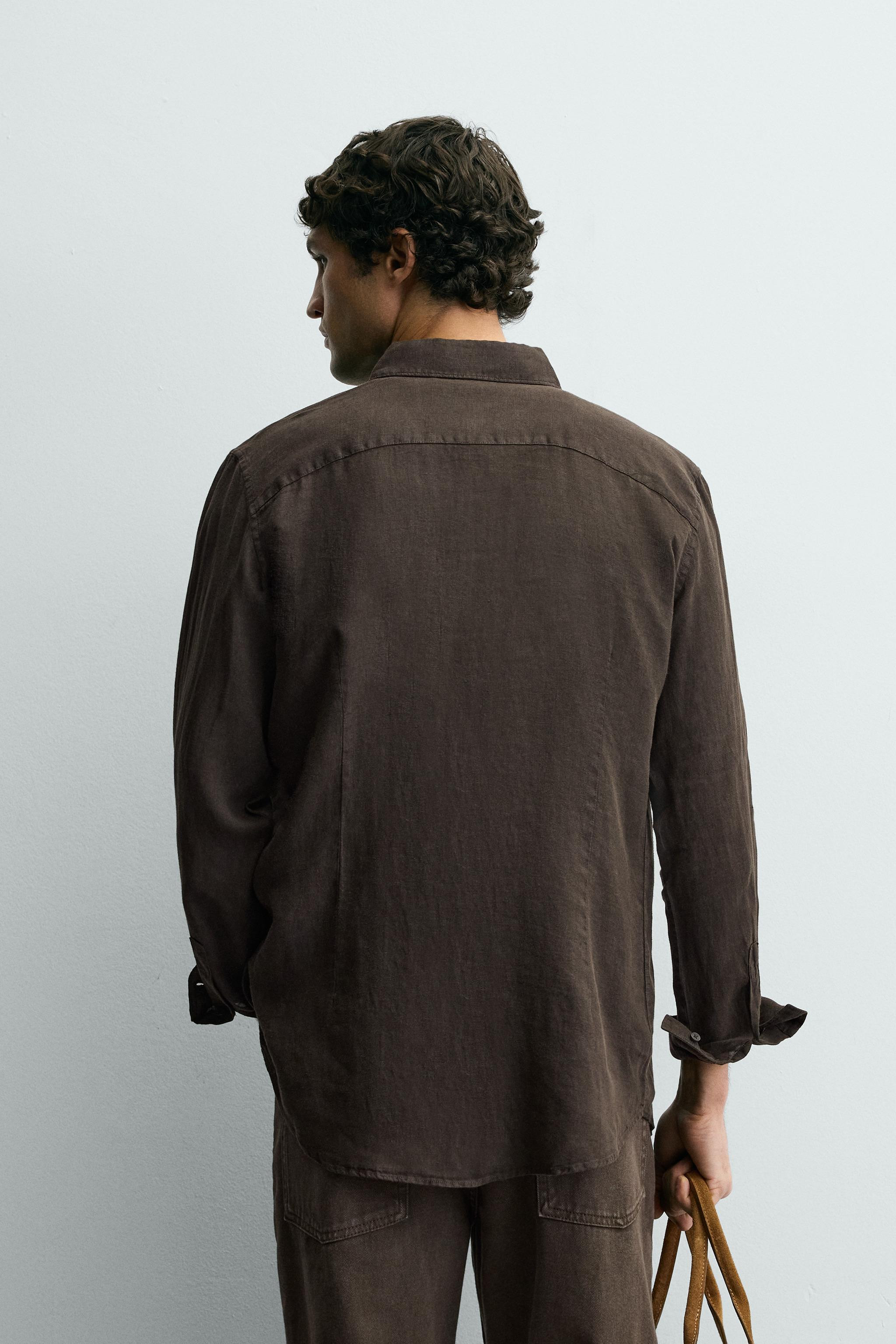 REGULAR FIT HEMD AUS 100 % LEINEN | Zara DE
