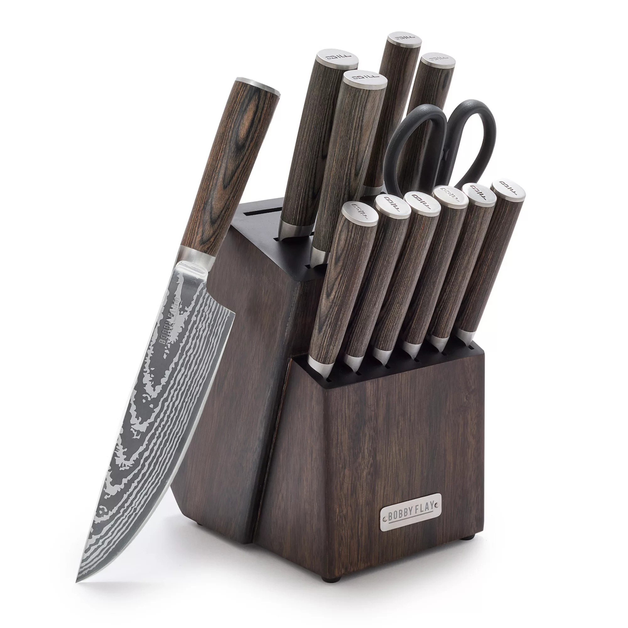 Bobby Flay by GreenPan Stainless Steel 13-pc. Knife Block Set | Kohl's