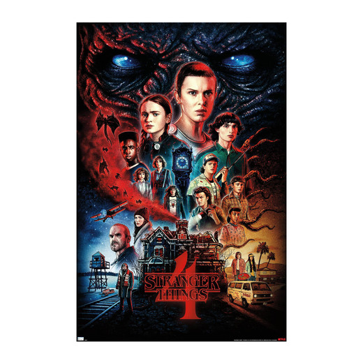 Stranger Things™ Season 4 Poster 22.375in x 34in | Five Below