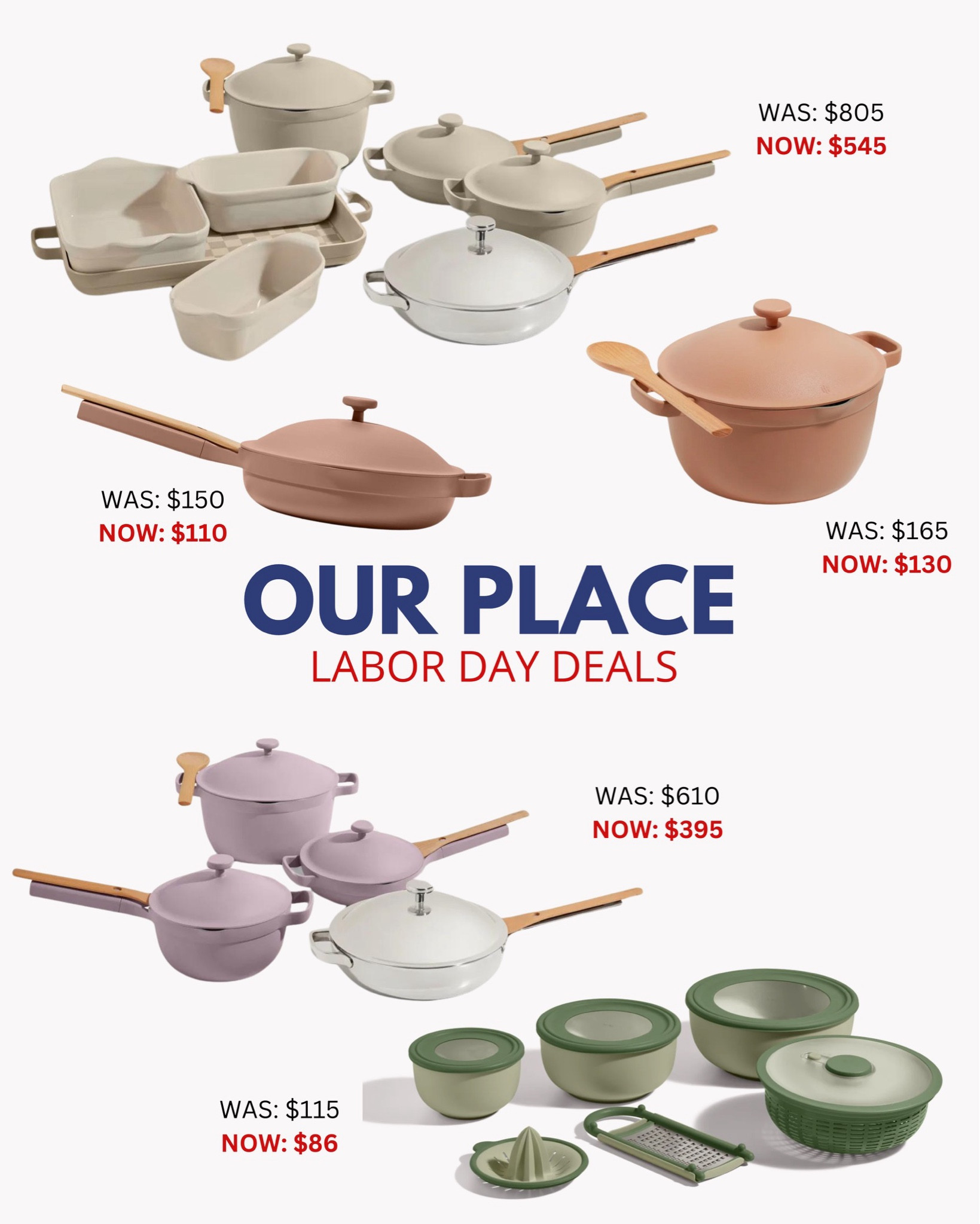 Our place pots, pans, home, kitchen essentials on sale for Labor Day 🙌🏼

#LTKFallSale #LTKHome #LTKBacktoSchool