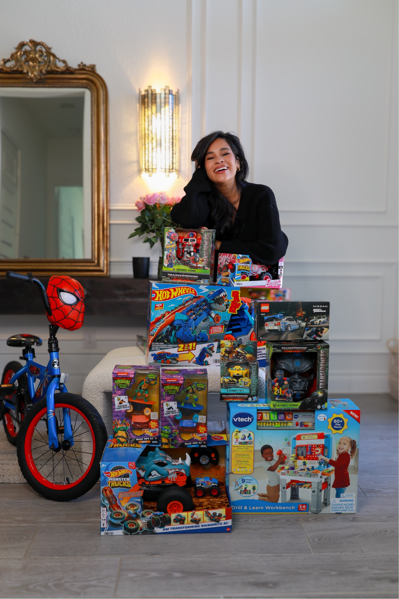 Walmart has  released all of the hottest toys for the holidays I got a head start  and shopped for my kids and my niece and nephew!! They seriously have the best prices, and I was so happy to get my hands on some of the more popular items like transformers toys and TMNT!! #walmartpartner  #walmarttoys

#LTKkids #LTKGiftGuide #LTKHolidaySale