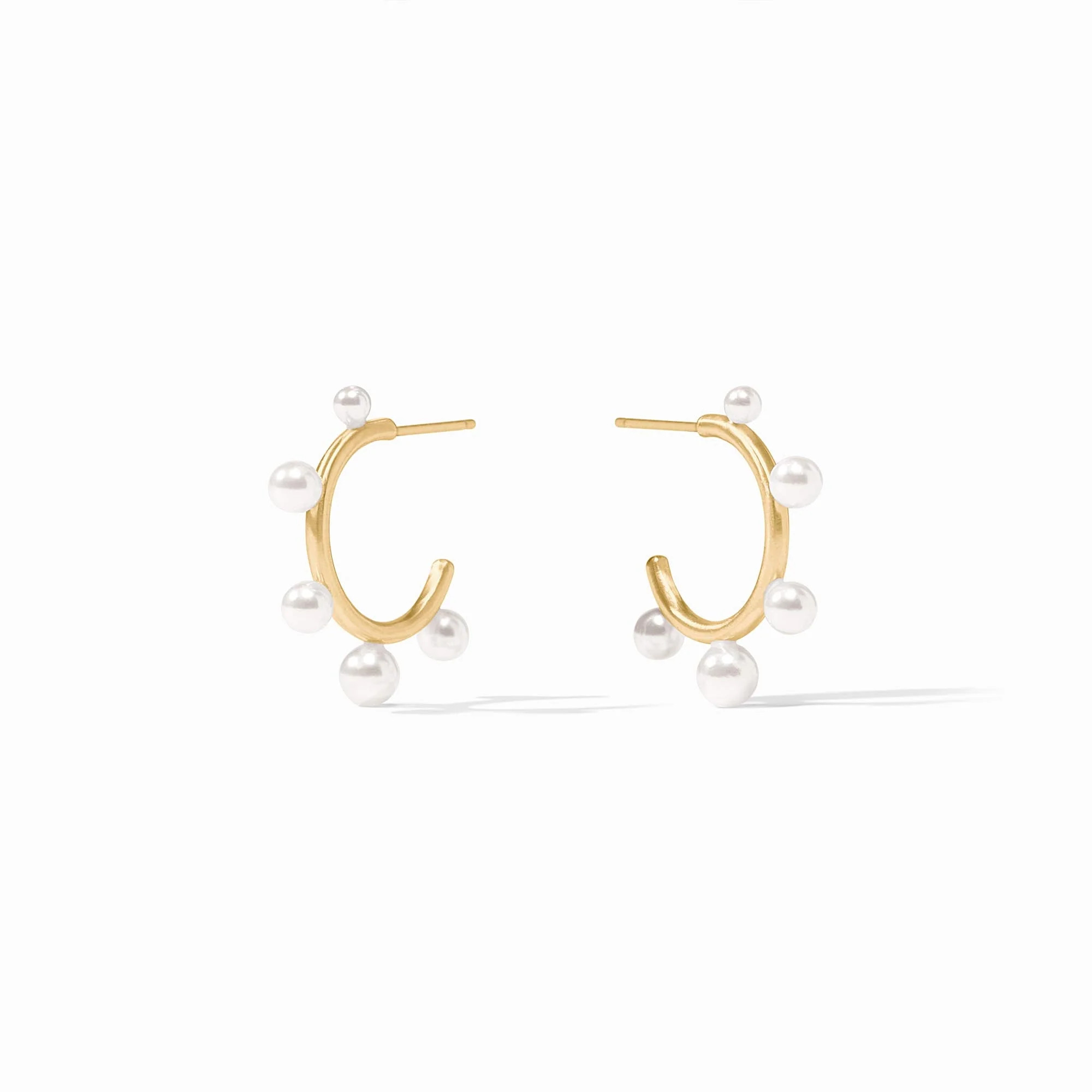 Hydra Stone Gold Hoop | Julie Vos