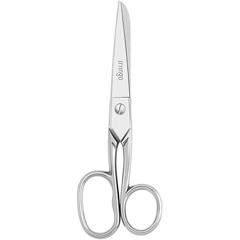 Gingher 5" Fabric Scissors, Premium Forged Steel Fabric Shears, Sharp Knife Edge Sewing Scissors ... | Amazon (US)