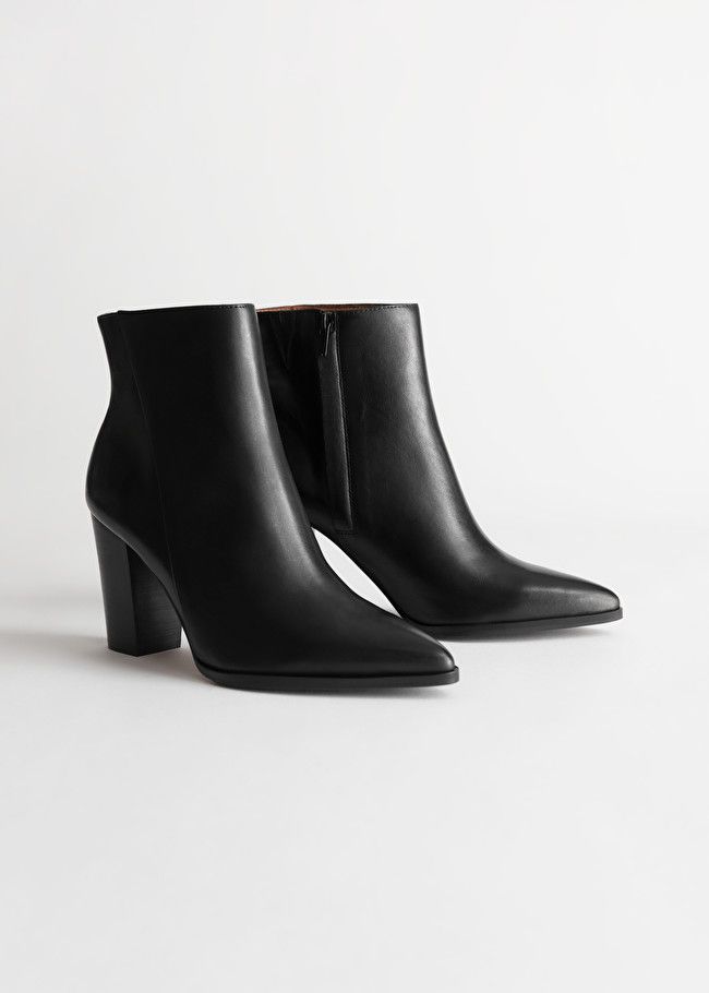Leather Pointed Ankle Boots | & Other Stories (EU + UK)