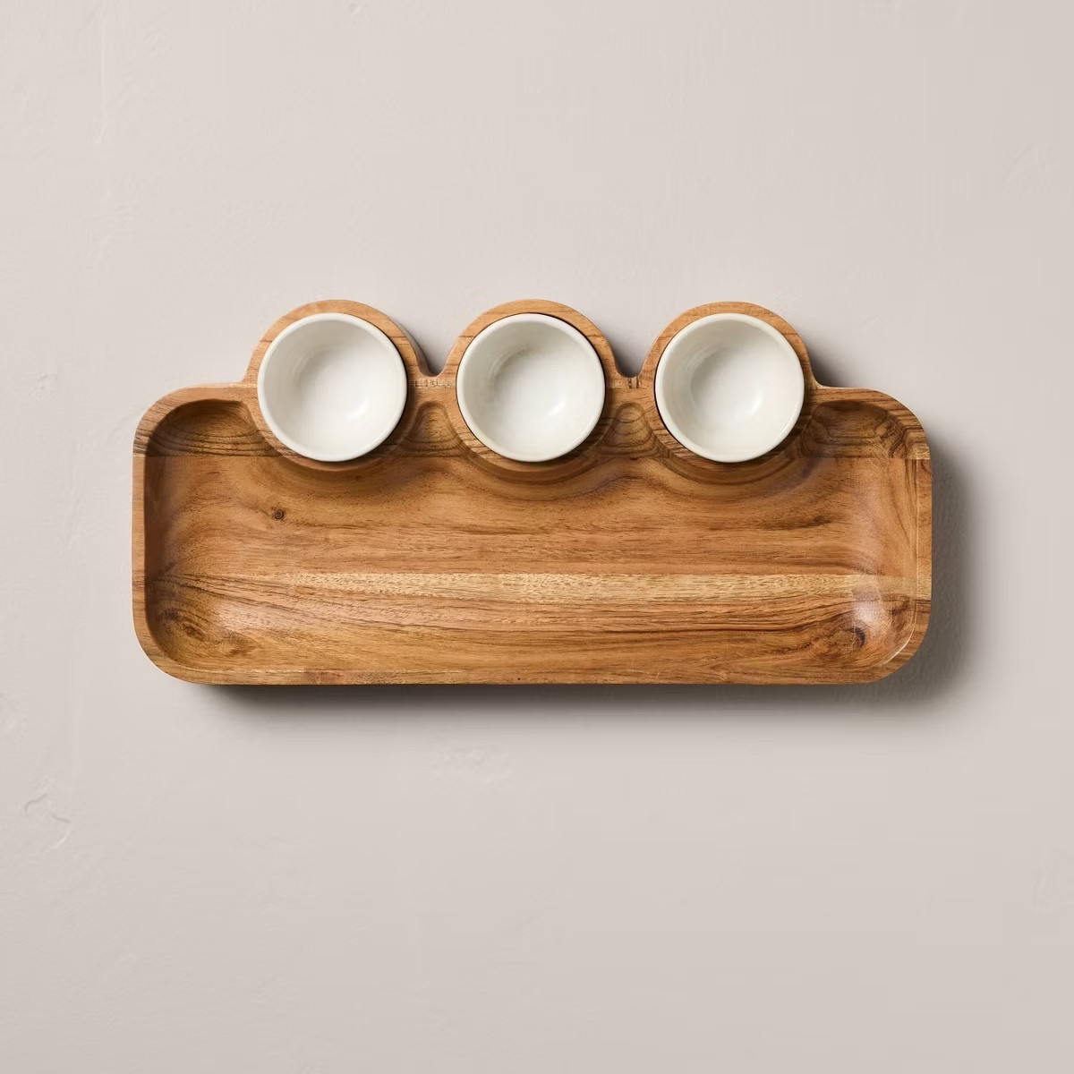 Wooden dip platter

#LTKHome #LTKU #LTKSaleAlert