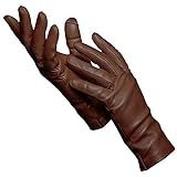 Fownes Brothers & Company Women's Leather Glove w/Cashmere Lining, saddle, 6.5 | Amazon (US)